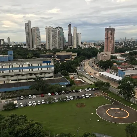 Flat no Bristtol Hotel, Super Confortável , Andar Alto, Arejado, Linda Vista, Ótima Localização Goiânia Exterior foto